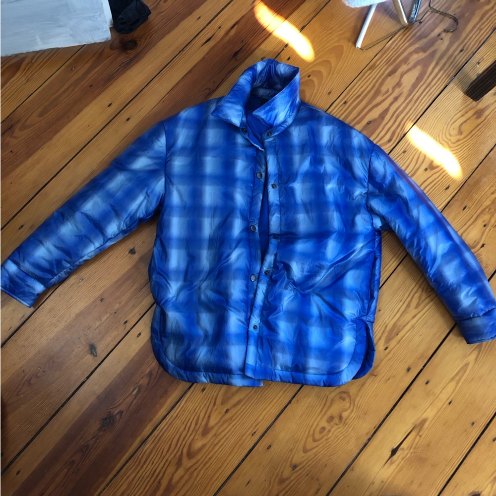 No. 6 Ryann Jacket in Blue Plaid